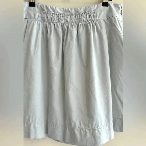 J. Crew Light Grey A-Line Mini Stretch Skirt, Size 6 - Picture 16 of 16